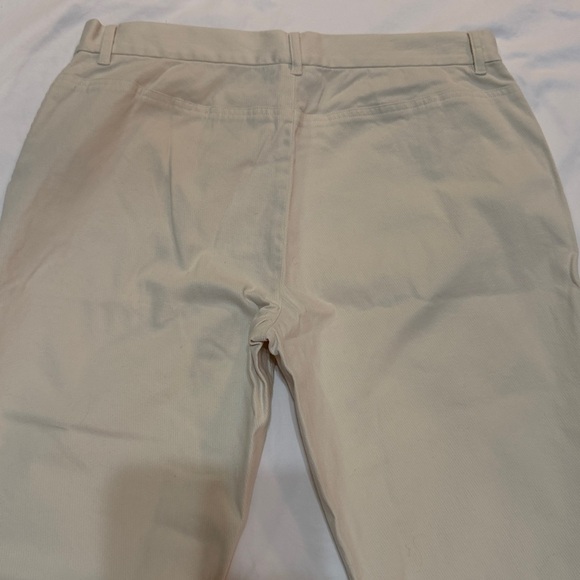 Lauren Ralph Lauren Cream Off White Pants size 12 - Picture 7 of 7